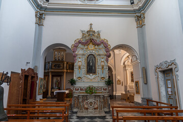 Isernia. Molise. The Church of S. Francesco