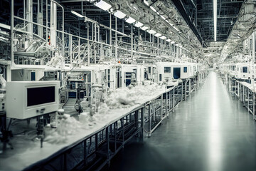 Industrie 4.0 - Chemieproduktion - Laborbedingungen - Massenproduktion - Automation