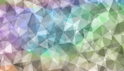 Geometric bright abstract background. Crumpled paper. Background design for magazine, book, banner. Vector.