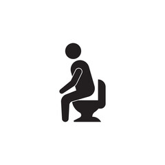 Diarrhea icon vector