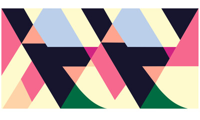 Obraz premium abstract geometric background