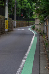東京港区赤坂7丁目の路地