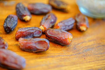 Studio shooting Turkish dried dates