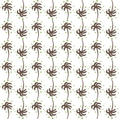 pattern design with floral motif