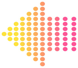 Arrow icon, PNG with transparent background.