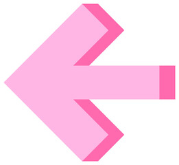 Arrow icon, PNG with transparent background.