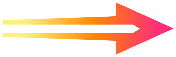 Arrow icon, PNG with transparent background.