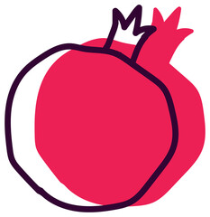 Plant decoration. PNG with transparent background.