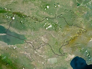 Bahoruco, Dominican Republic. High-res satellite. No legend