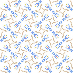 Ornament pattern design template with decorative motif.  background in flat style. repeat and seamless vector for wallpapers  wrapping paper  packaging  printing business  textile  fabric