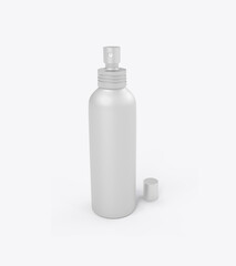 Spray Bottle Mockup. 3D render