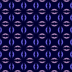 pattern design with floral motif