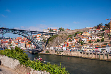 View of Porto across the Douro River