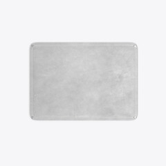 Leather Mouse Pad Mockup. 3D render
