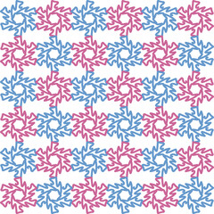 pattern design with floral motif