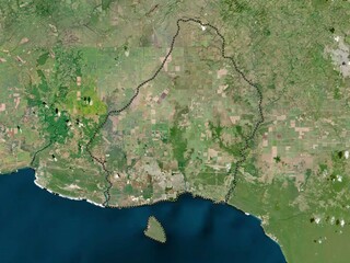 La Romana, Dominican Republic. High-res satellite. No legend