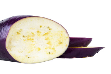 Eggplant. PNG transparent background