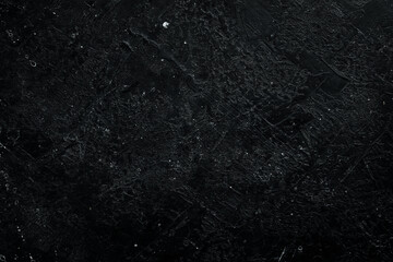 Black stone texture surface. Stone background. Top view.
