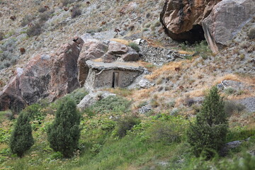 Traditional house in Pamir mountains – Tajikistan - 534713016