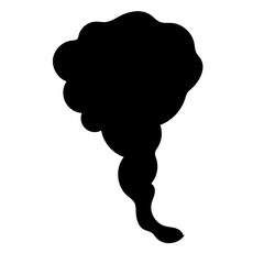 dangerous black smoke