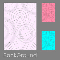 Background circular line pattern