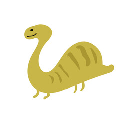 cute ancient dinosaurs cartoon