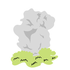 dangerous thick smoke