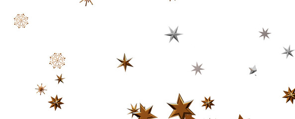 Festive christmas card. Isolated illustration white background.