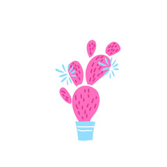 cactus succulent pot decoration