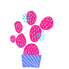 cactus succulent pot decoration