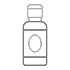 Deodorant Greyscale Line Icon