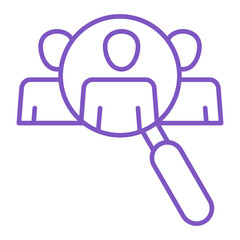 Hiring Multicolor Line Icon