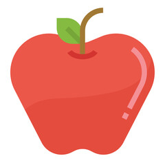 Apple flat icon