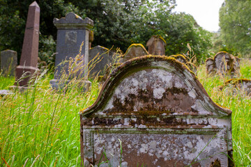 Kilmahog Cemetery, is located at Kilmahog, Callander, Stirlingshire, Scotland, UK. This churchyard is nearly 800 years old.A chapel was built on this little mount near the river Garbh Uisge,wild water