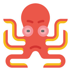 squid flat icon
