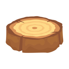 Wooden lumbers, planks and branches isolated vector illustration. Forestry construction materials concept. Variety of wood logs and trunks flat picture for web design