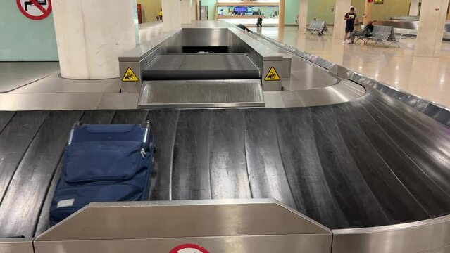baggage claim at airport arrival