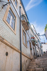 Fototapeta na wymiar Buildings of Lisbon