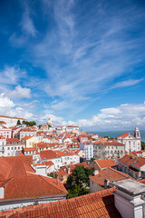 Naklejka na ściany i meble Lisbon from Above
