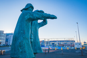 Cityscape of Reykjavik (Iceland)