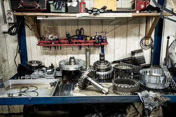 Automatic transmission gears and components 