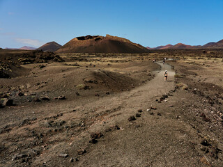 Volcán del Cuervo en Lanzarote