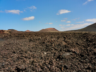 Volcán del Cuervo en Lanzarote
