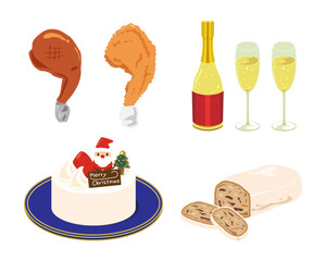 クリスマスセット・少人数向けB