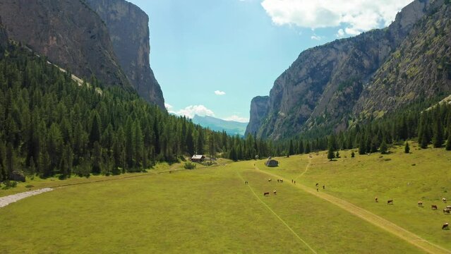 Vallunga, Val Gardena, Ortisei, Dolomiti, Bolzano, Alto-Adige, Italia