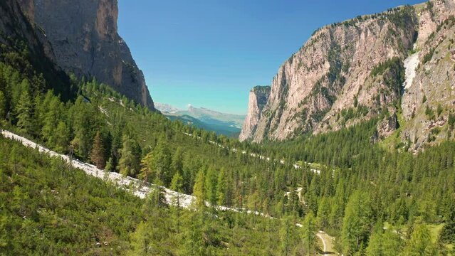 Vallunga, Val Gardena, Ortisei, Dolomiti, Bolzano, Alto-Adige, Italia