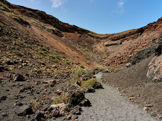 Volcán del Cuervo en Lanzarote