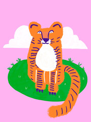 Tiger illustration 