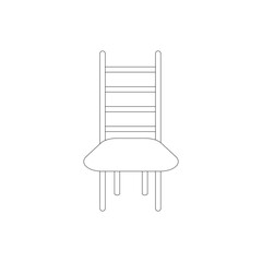 chair icon illustration vector