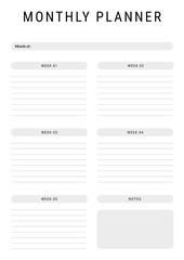 Monthly Planner